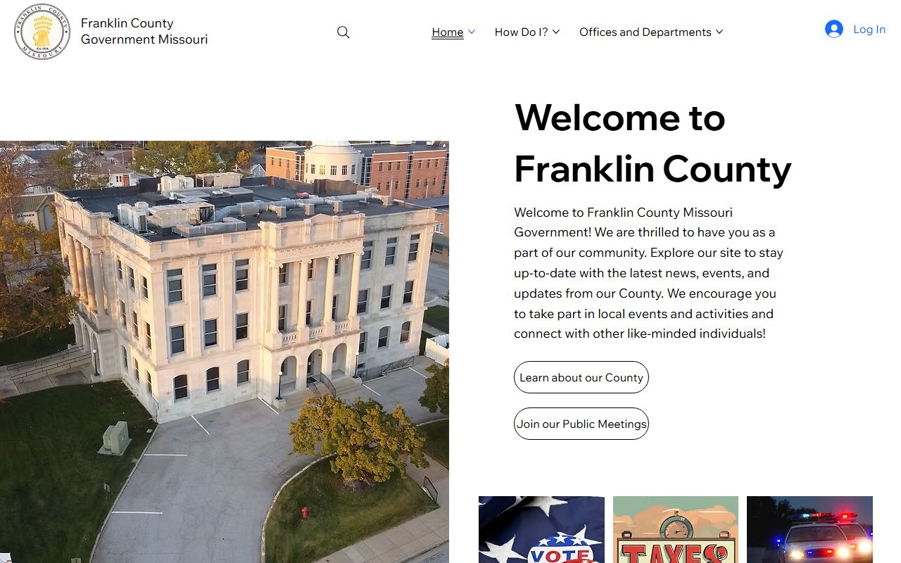 Franklin County court records government office directory